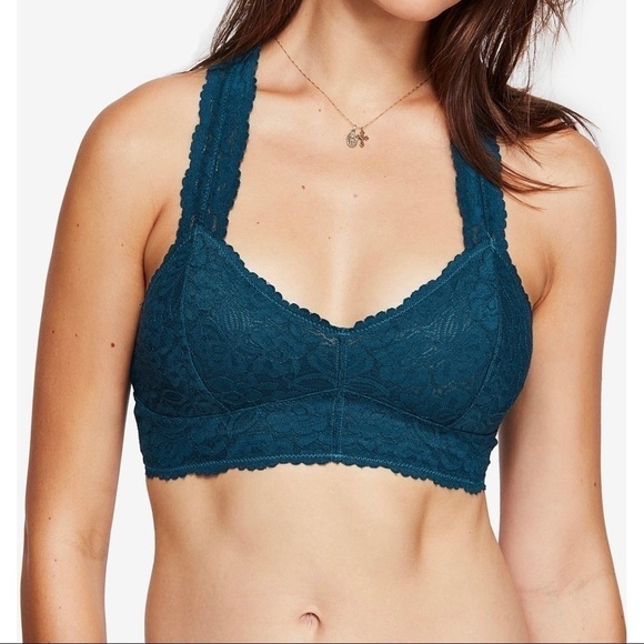 Intimately FP Racerback Galloon Lace Bralette - Picture 1 of 5